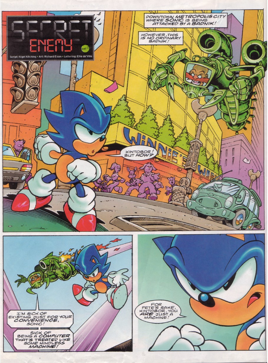 Sonic - The Comic Issue No. 144 Page 1